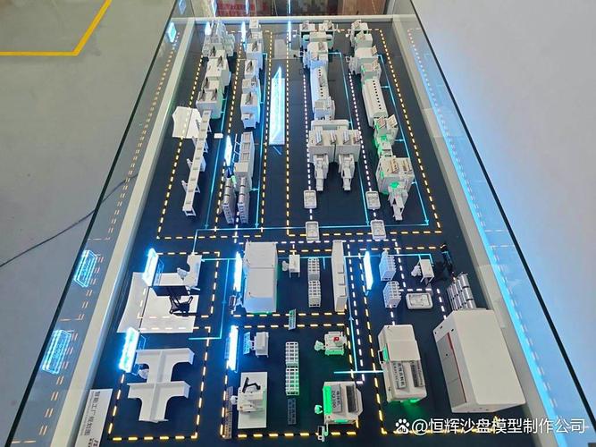智能产线机械模型定制工厂,助力企业自动化展示